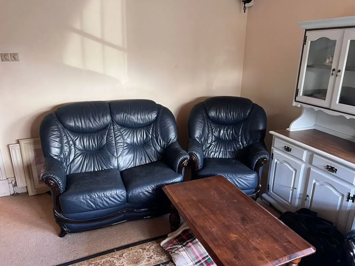 Leather Couches - Image 2