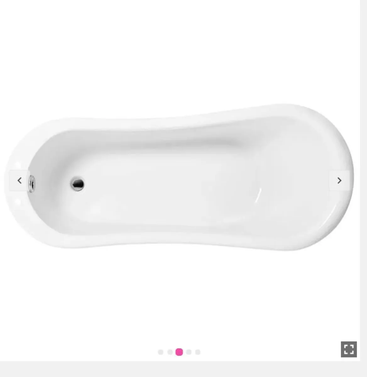 Balmoral 1700mm Single Ended Slipper Bath - Image 2