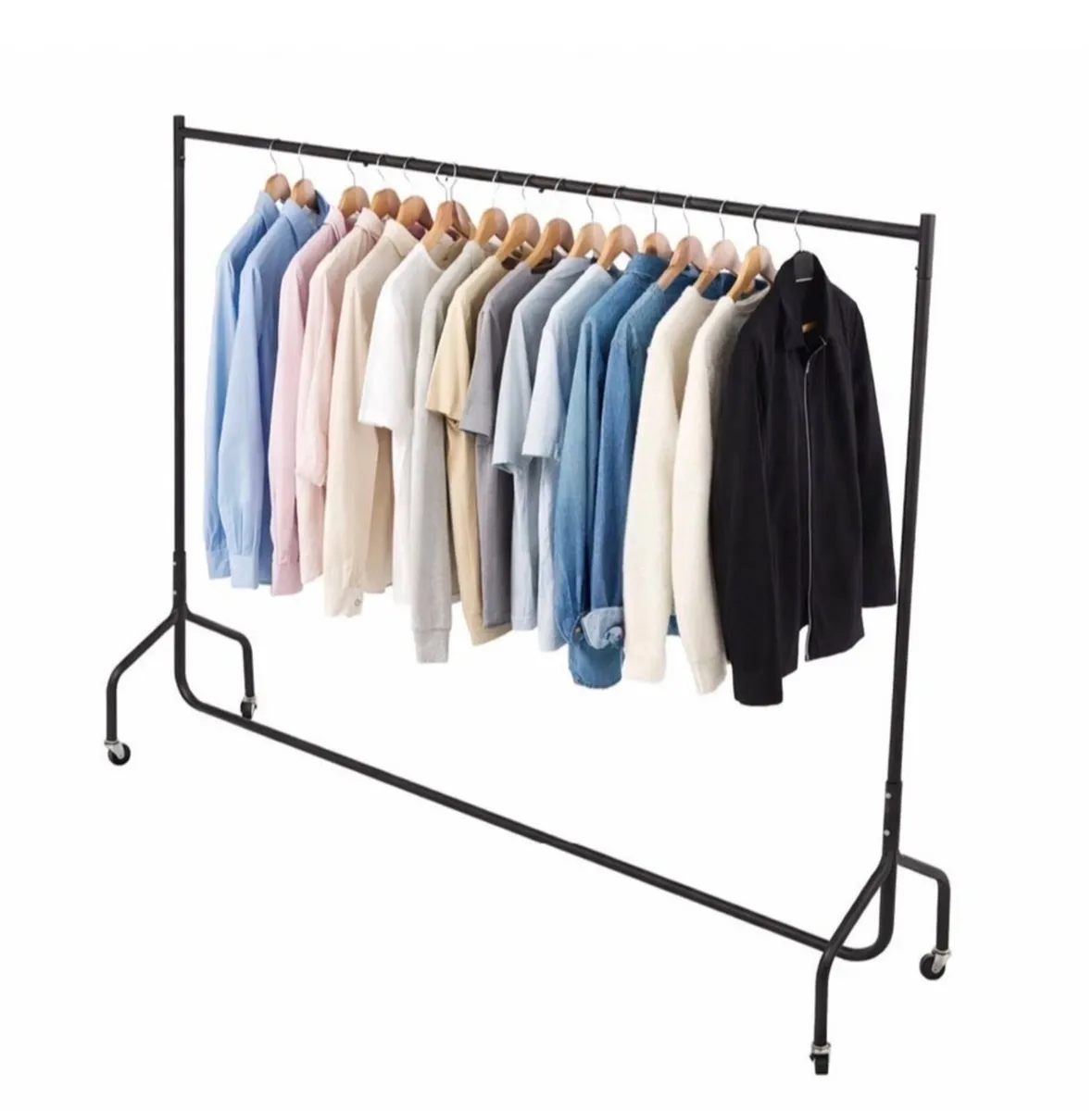 6ft Garment Clothes Rail Heavy Duty NEW - Image 1