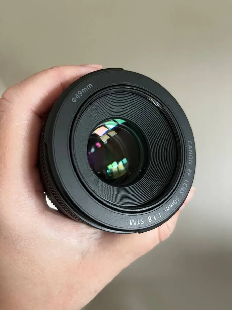 Canon EF 50mm f/1.8 STM lens - Image 1