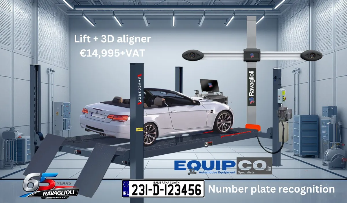 Wheel alignment and 4 post lift - Image 1