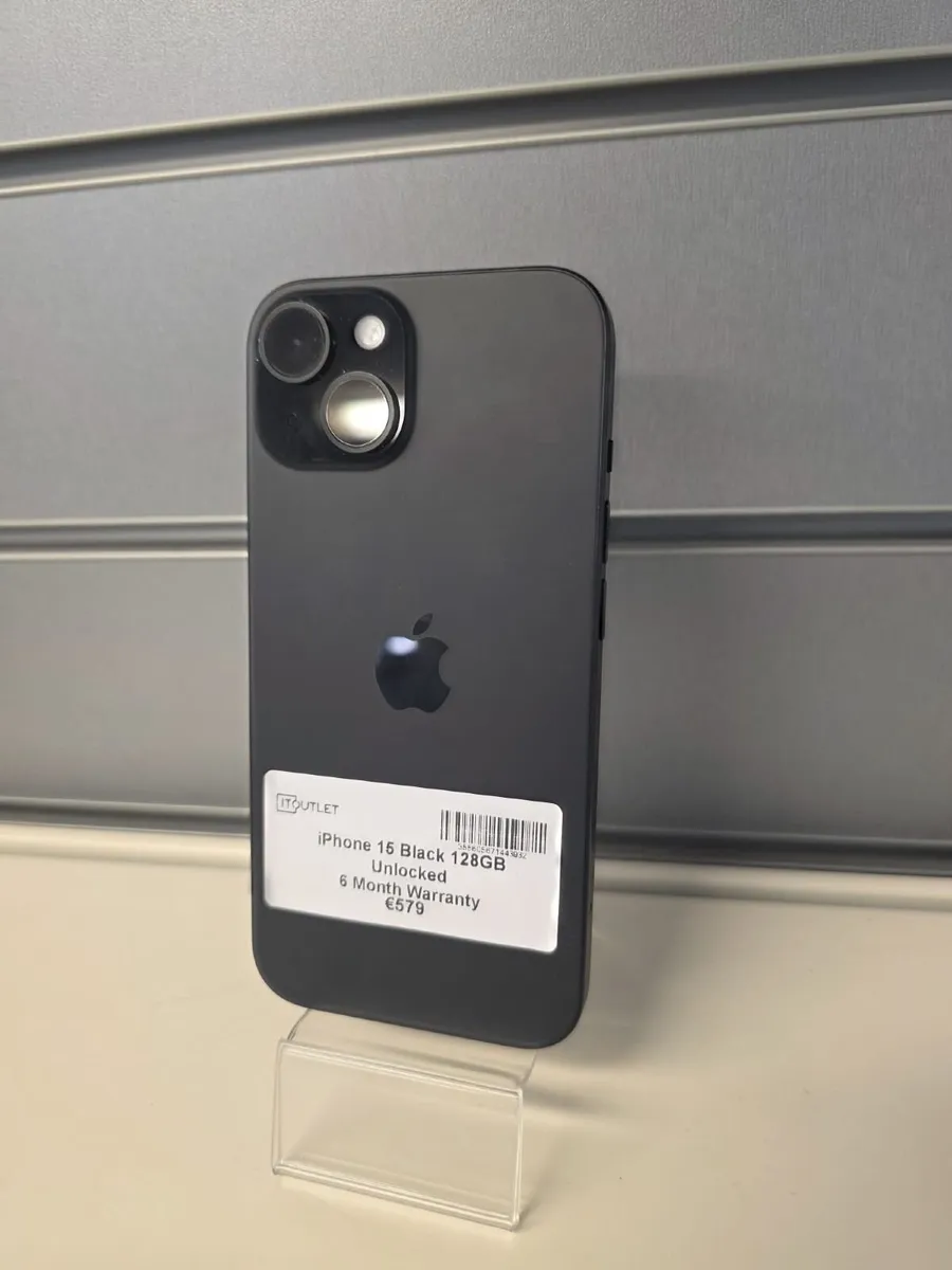 iPhone 15 Black 128Gb - Image 3
