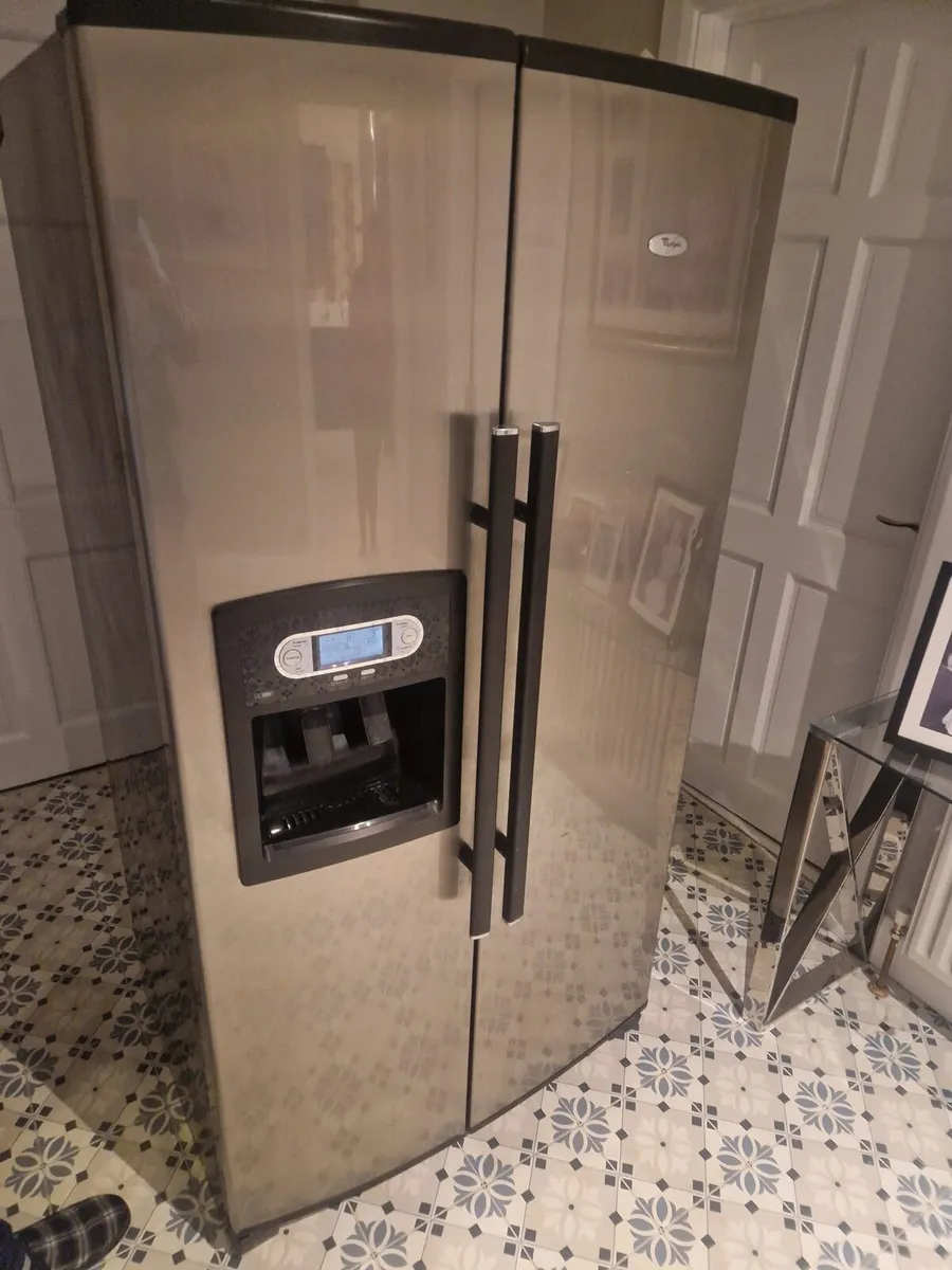 Whirlpool American Fridge Freezer - Image 1