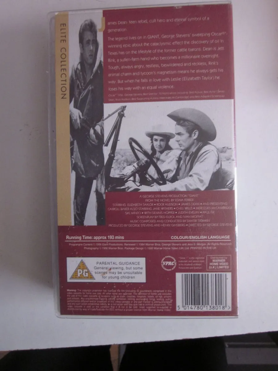VHS Giant James Dean - Image 3