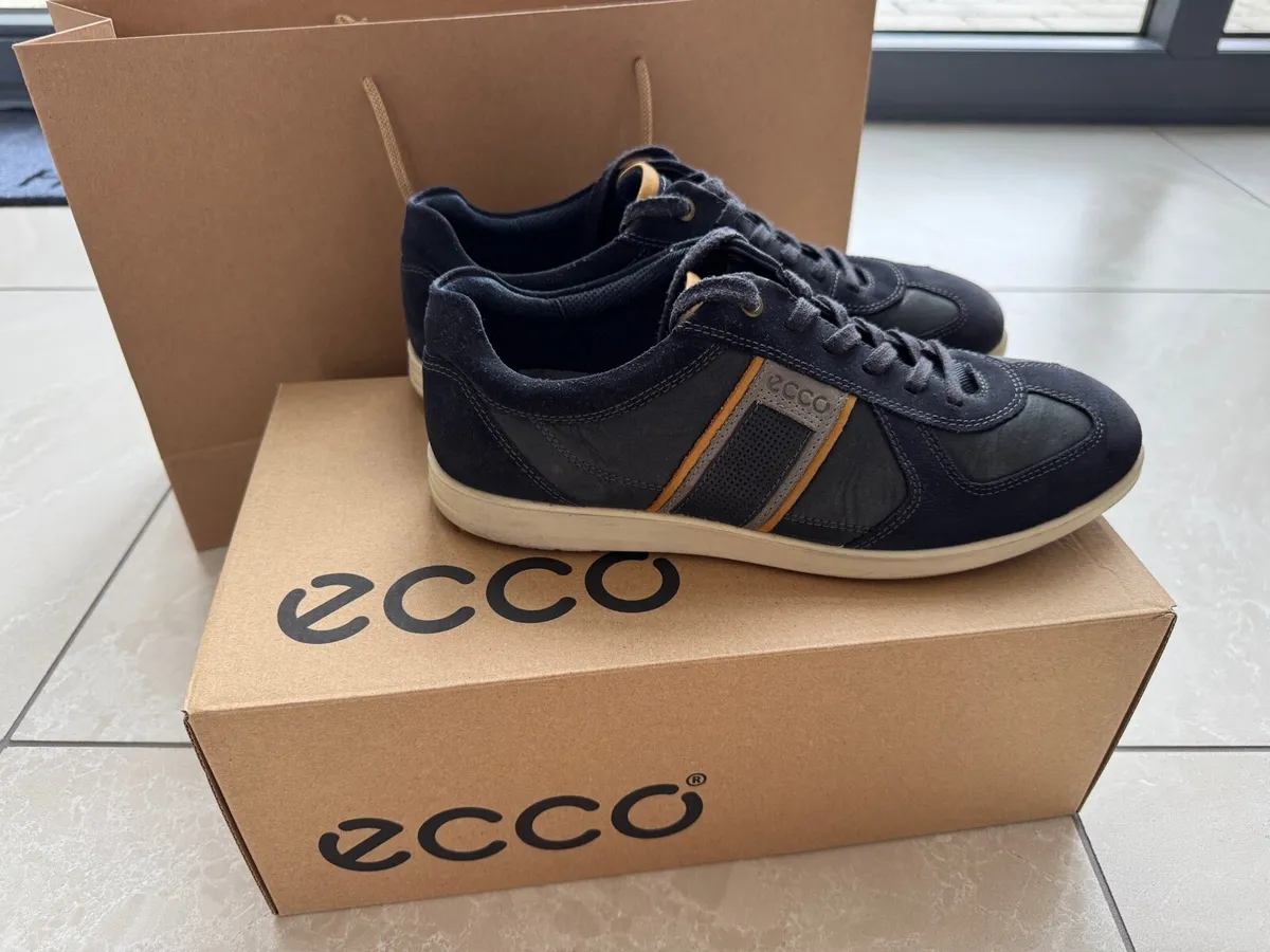 ECCO Leather Trainers - Image 1