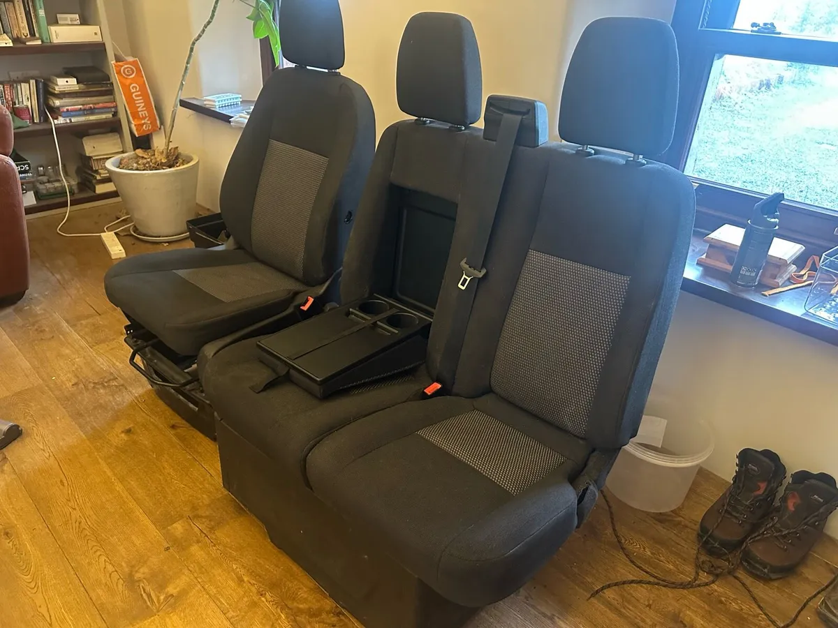 Transit MK8 seats and steering wheel - Image 2