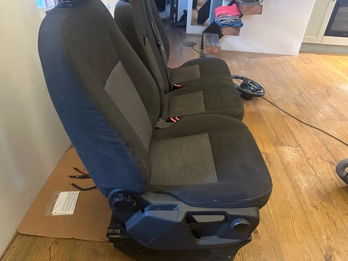 Transit MK8 seats and steering wheel - Image 3