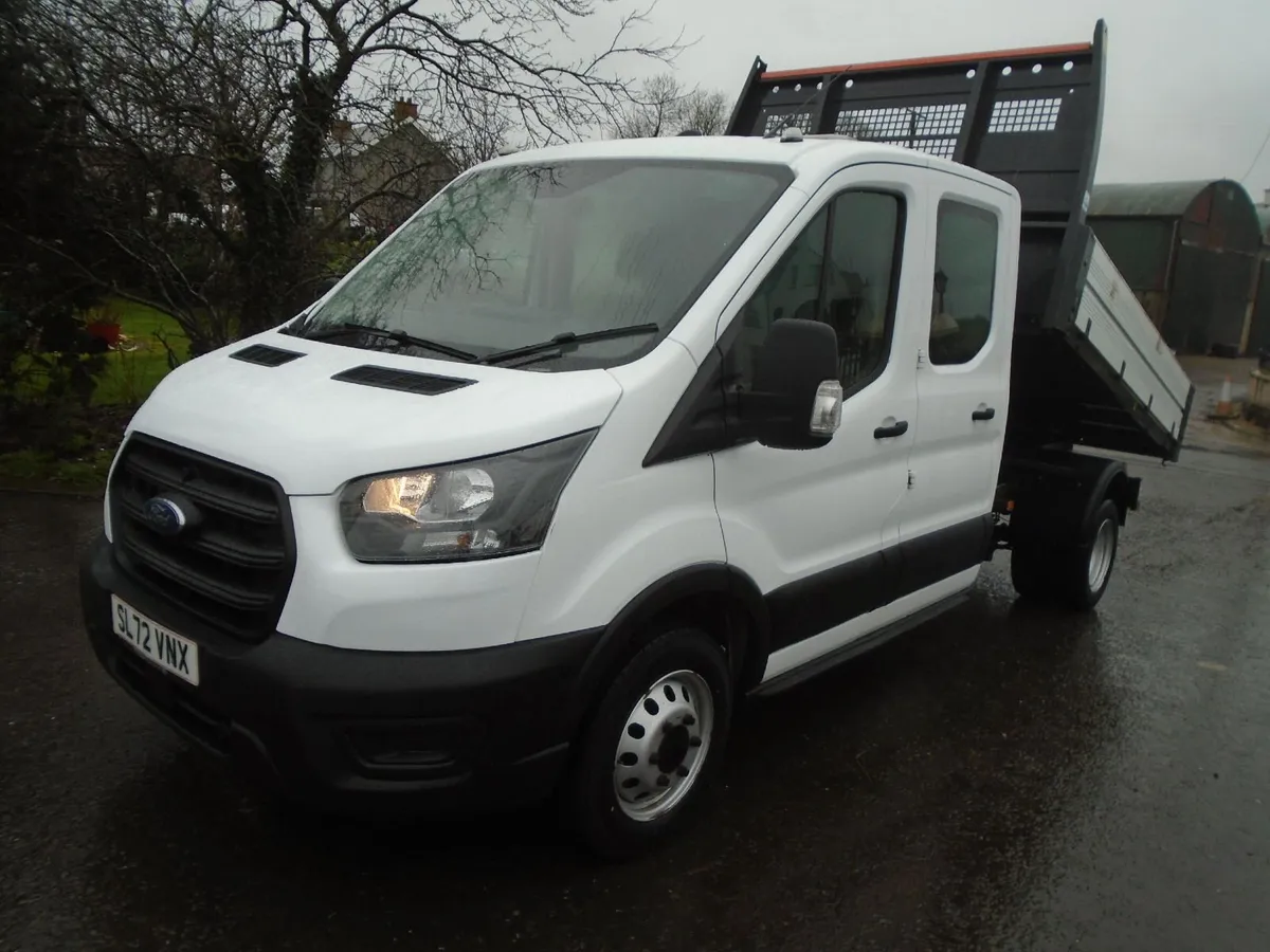 2022 Ford Transit 350 DOUBLECAB TIPPER - Image 3