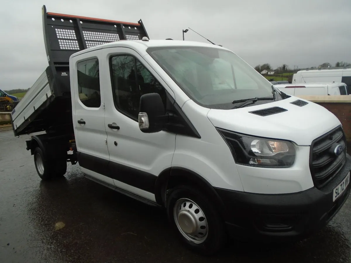 2022 Ford Transit 350 DOUBLECAB TIPPER - Image 1