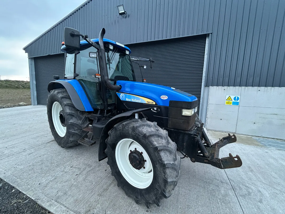 NEW HOLLAND TM130 TRACTOR - Image 1