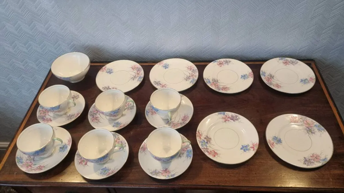 Antique Foley Bone China Tea Set - Image 2