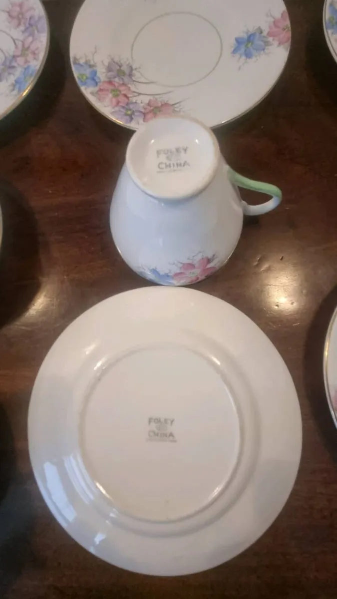 Antique Foley Bone China Tea Set - Image 4