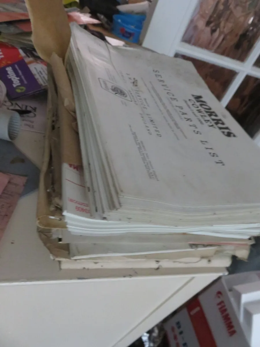 Rare pile of BMC Car  /  technical data - Image 3