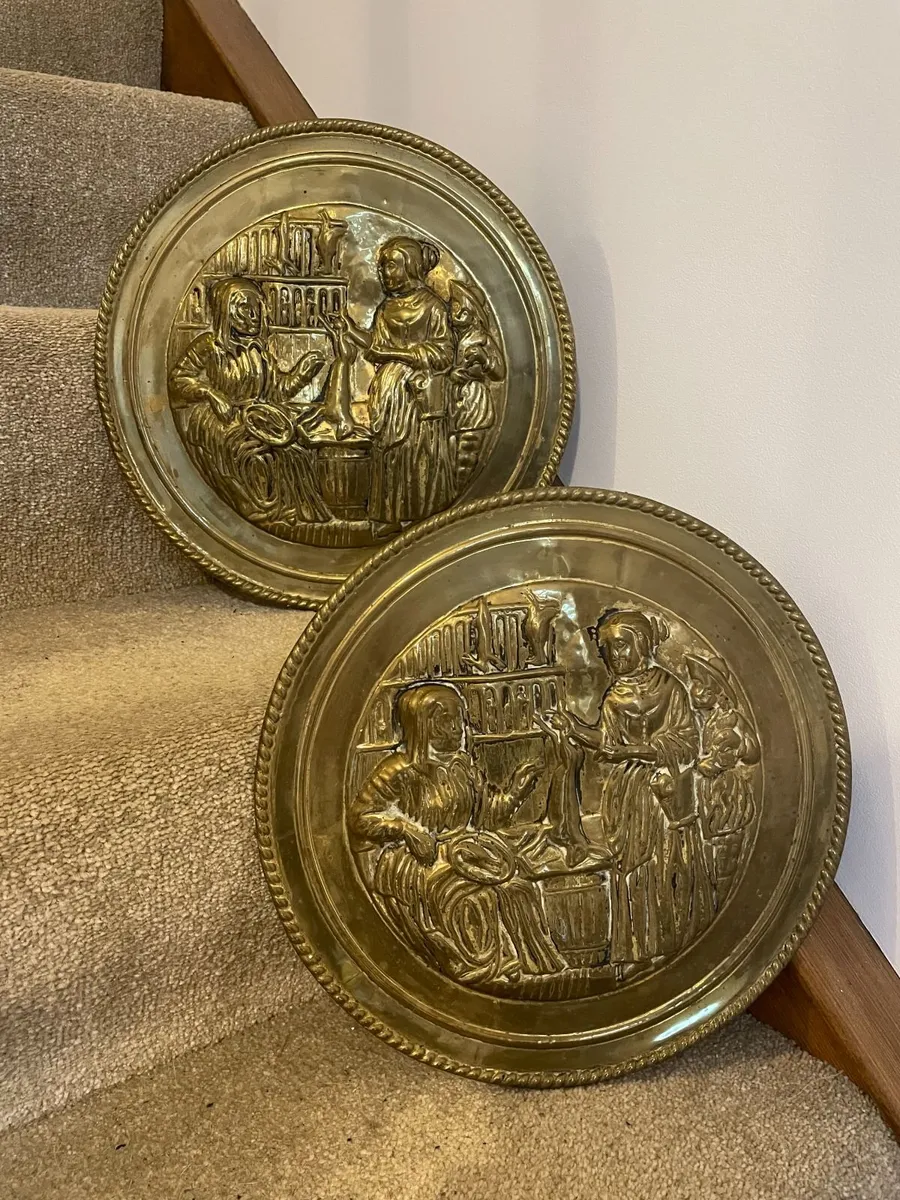 Vintage Peerage wall plates - Image 1
