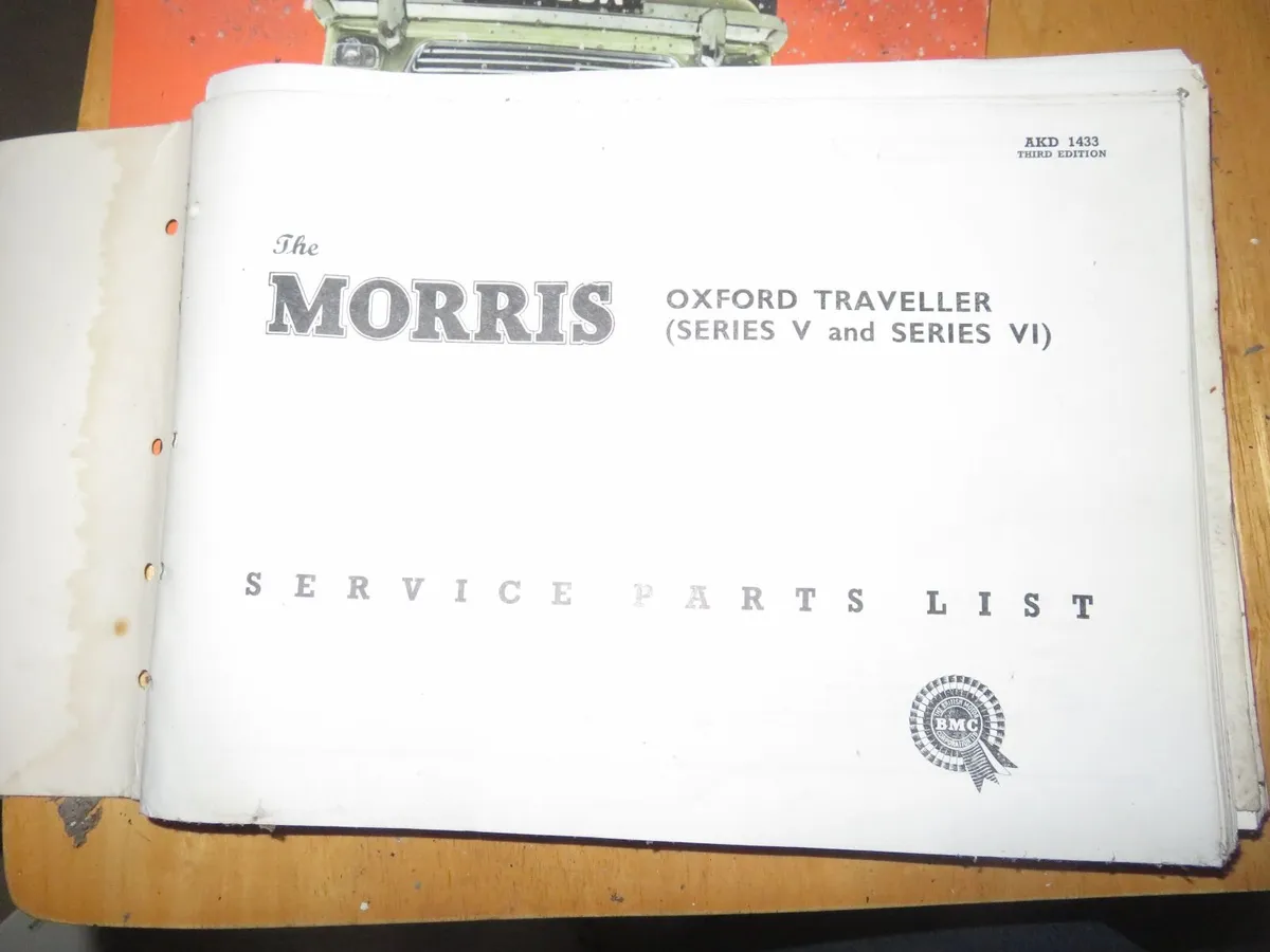 Rare pile of BMC Car  /  technical data - Image 4