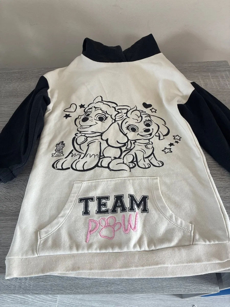 Paw patrol hoodie 4-5 years
