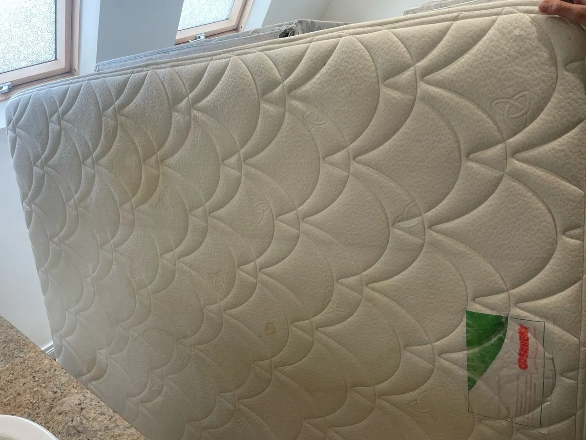 Sleigh Bed and mattress - Image 4