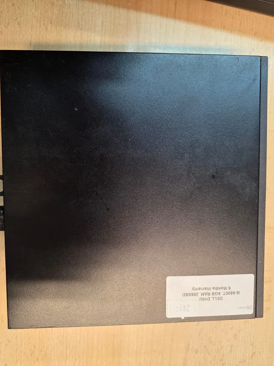 Dell D10u I5-9500t 8gb Ram 256 Ssd - Image 3