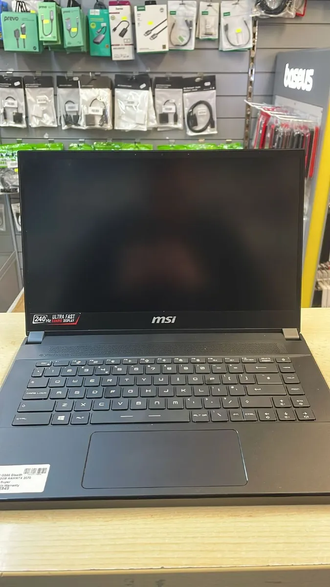 MSI GS66 Stealth i7-10750 32GB RAMRTX 2070  512GB - Image 1