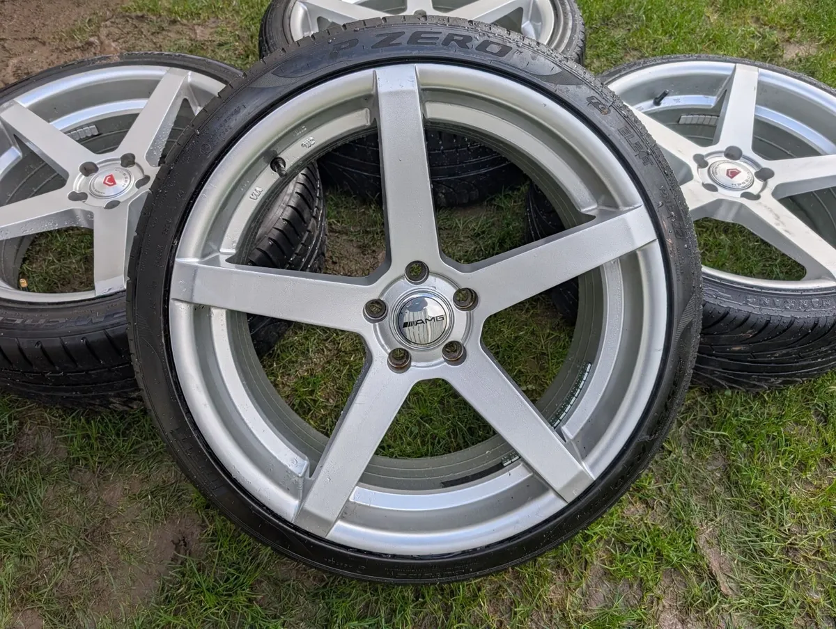 R20 5x112 Mercedes Audi Volkswagen Wheels - Image 3