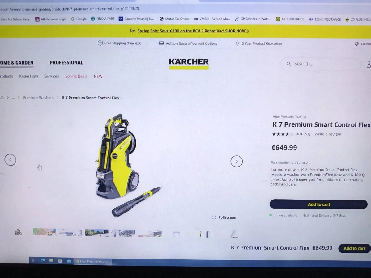 Karcher K7 PREMUIM SMART CONTROL-NEW - Image 3