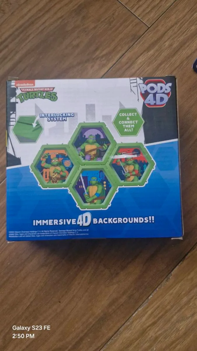 Tennage Mutant Ninja Turtles Pods 4D comnnection C - Image 4