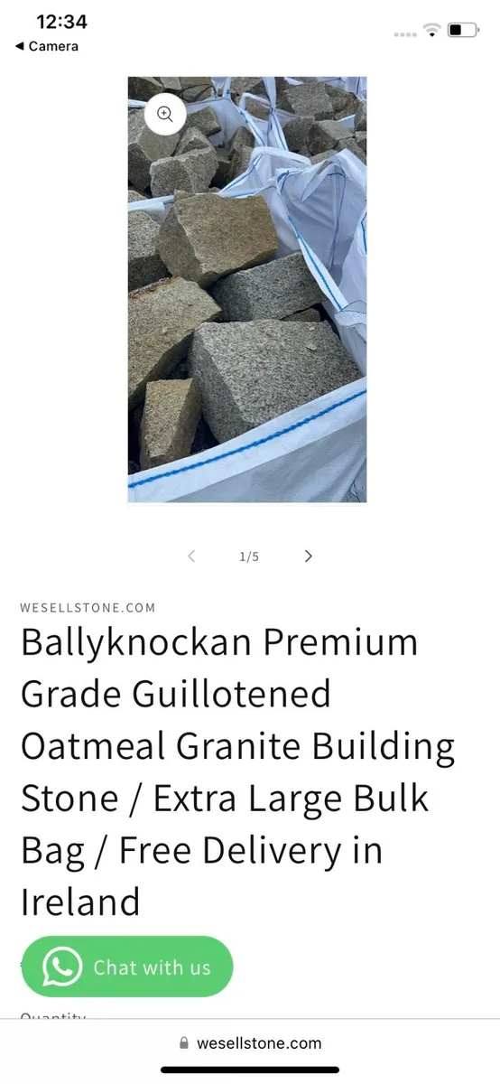 Ballyknockan Premium Oatmeal Granite Stone - Image 1