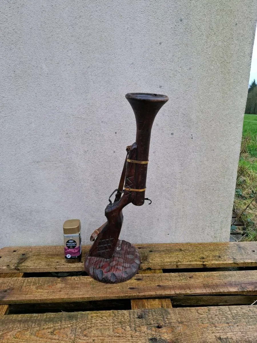 Tall wood plant stand