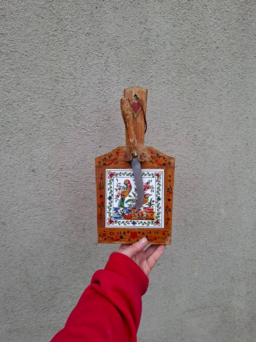 Tile and wood cutting board