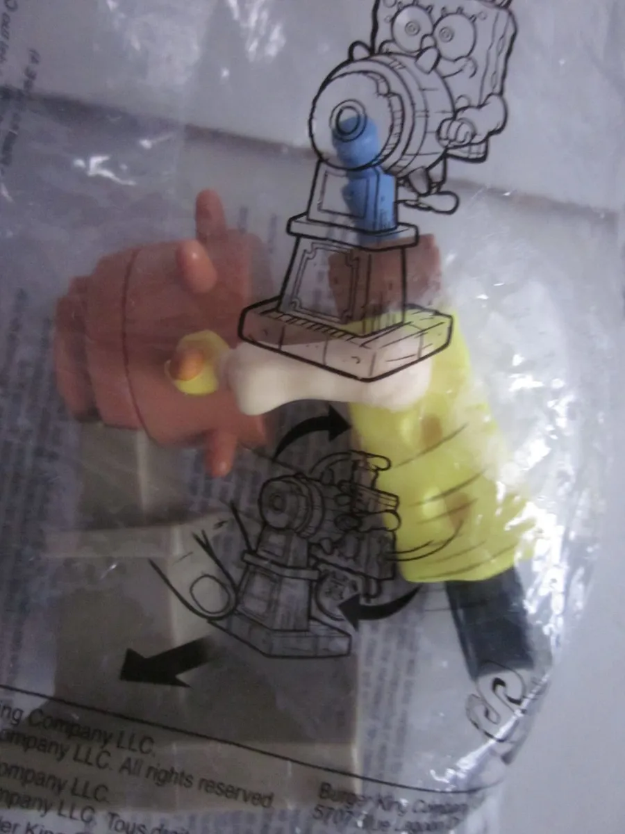 Burger King SpongeBob SquarePants Pirate Figure - Image 2