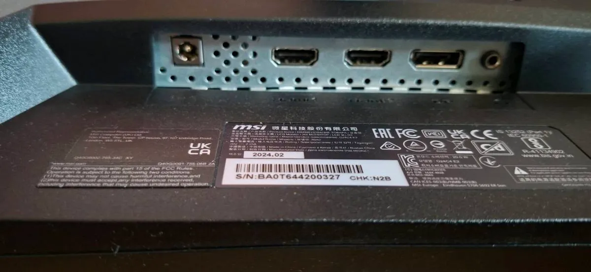 Msi Curved gaming monitor - Image 2