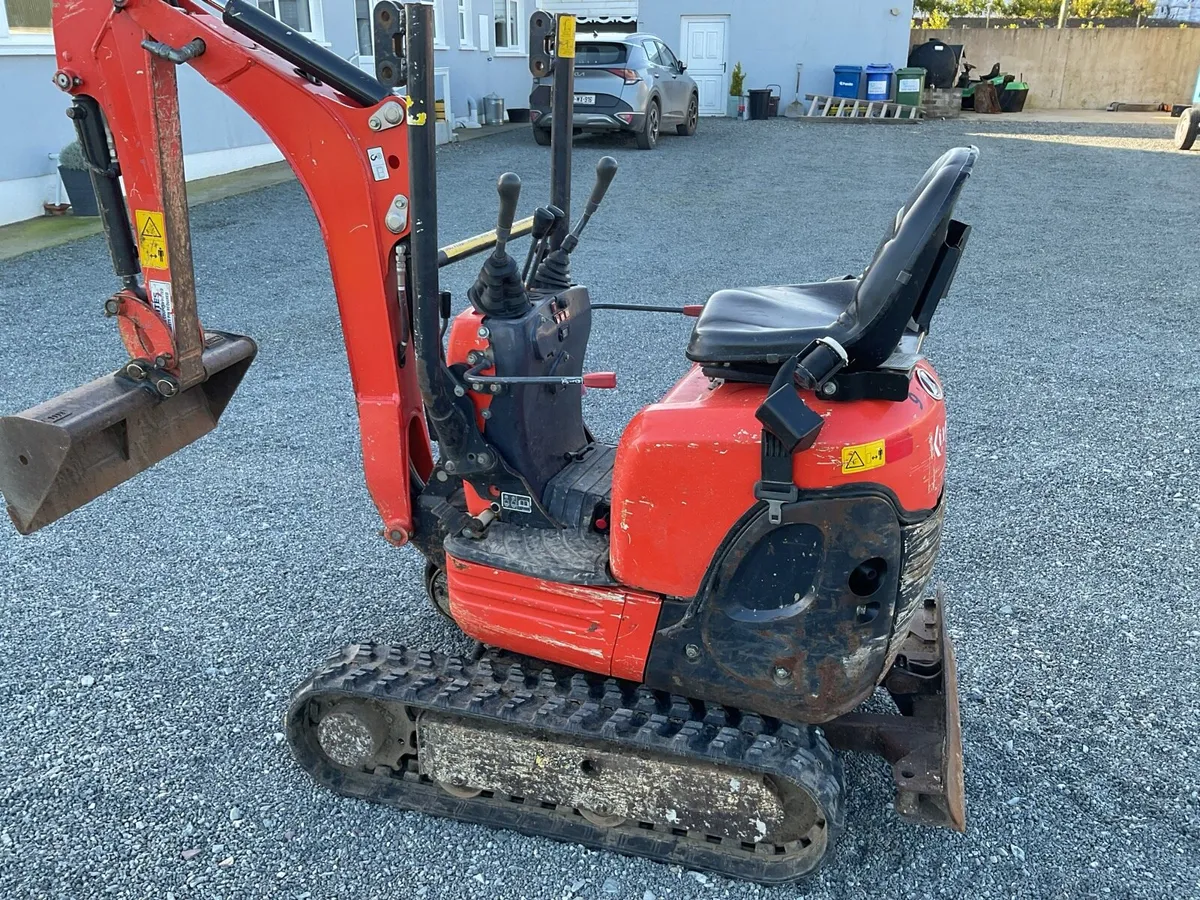 2020 Kubota KX - 008 micro digger - Image 3