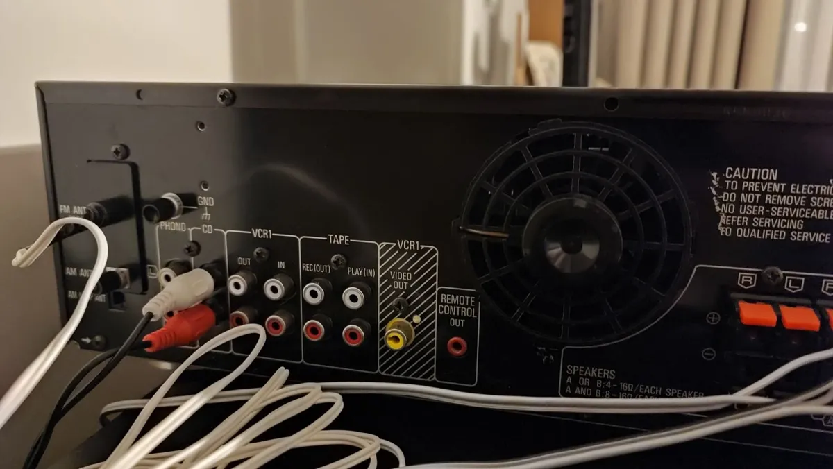 TECHNICS SA-GX230D Receiver/Amplifier. VGC.Cleaned - Image 3