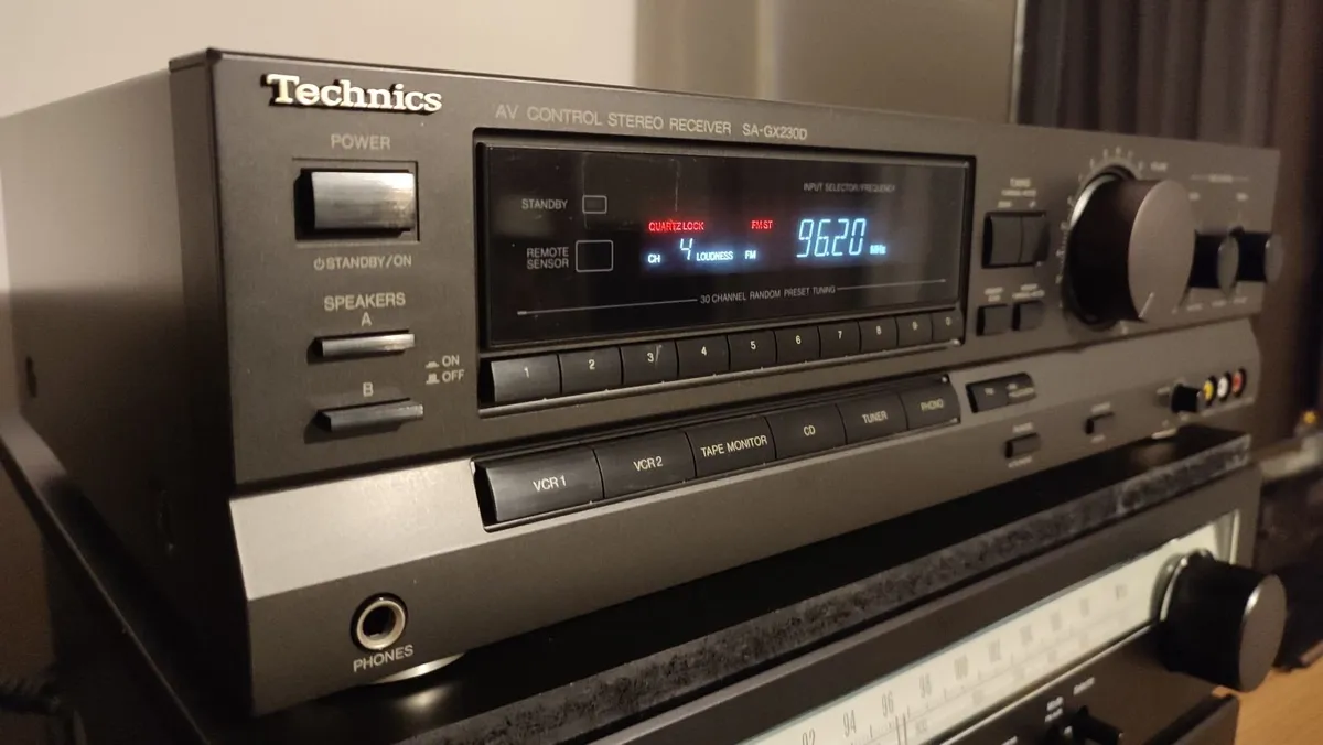 TECHNICS SA-GX230D Receiver/Amplifier. VGC.Cleaned - Image 1