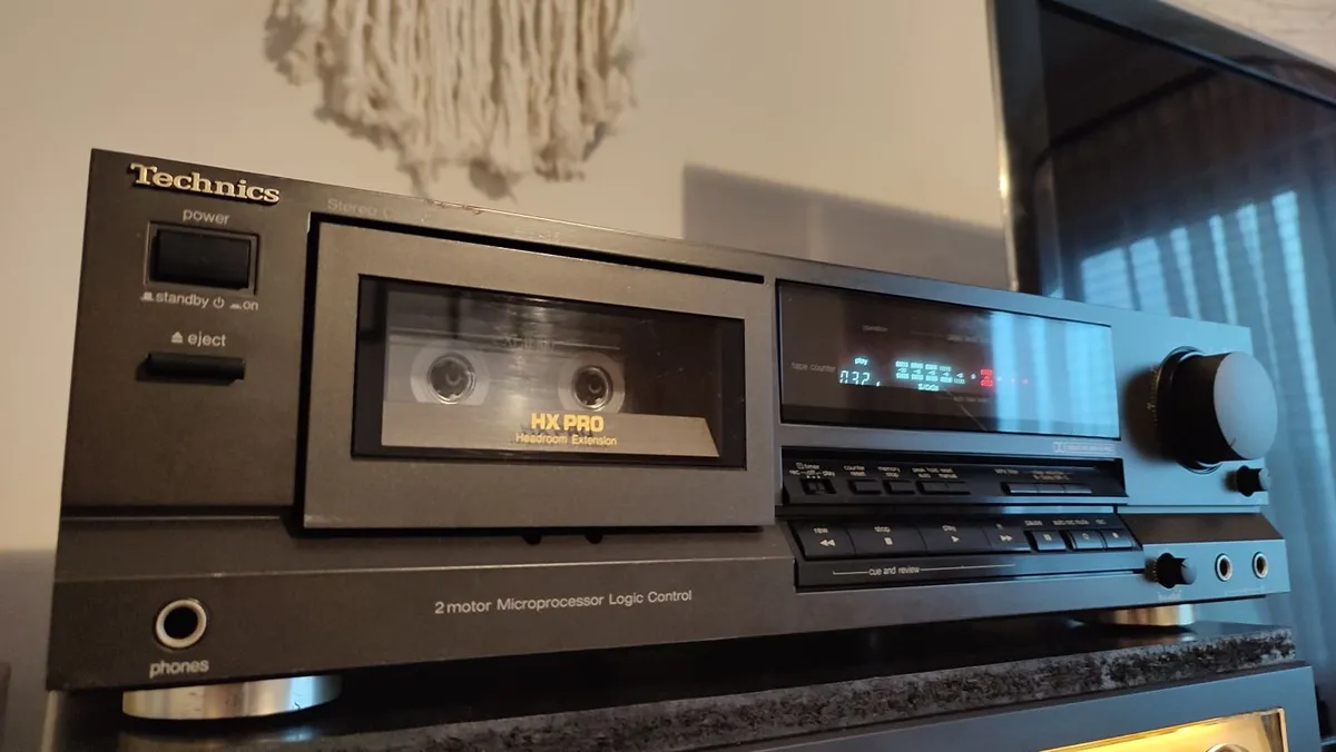 Technics RS-B465 HX Pro. Tape/Cassette Deck. VGC - Image 2