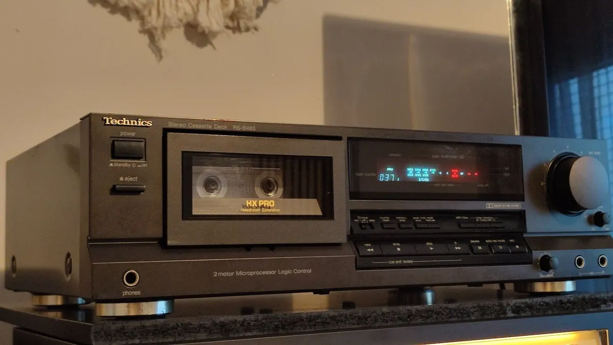 Technics RS-B465 HX Pro. Tape/Cassette Deck. VGC - Image 4