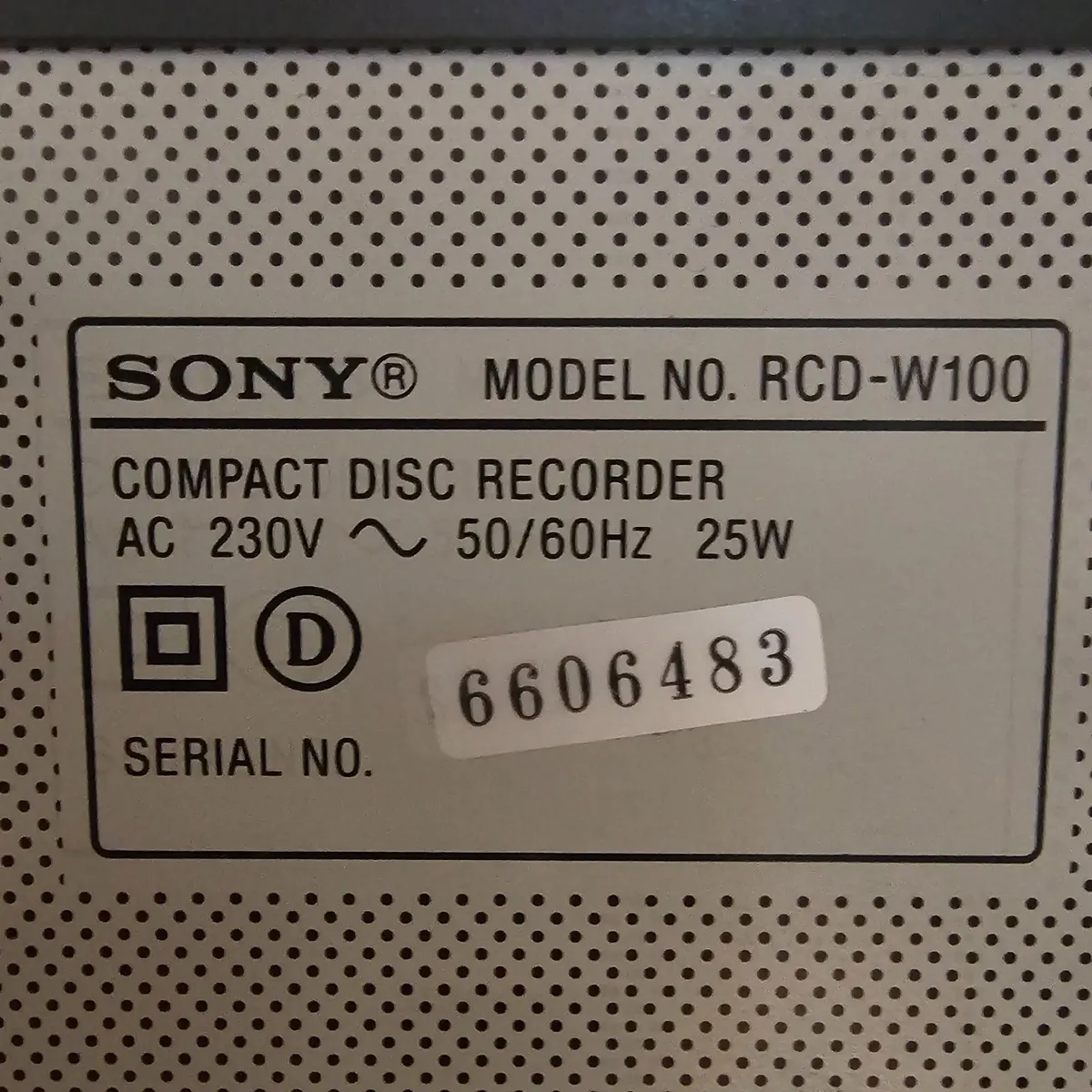 SONY CD Recorder - Image 4