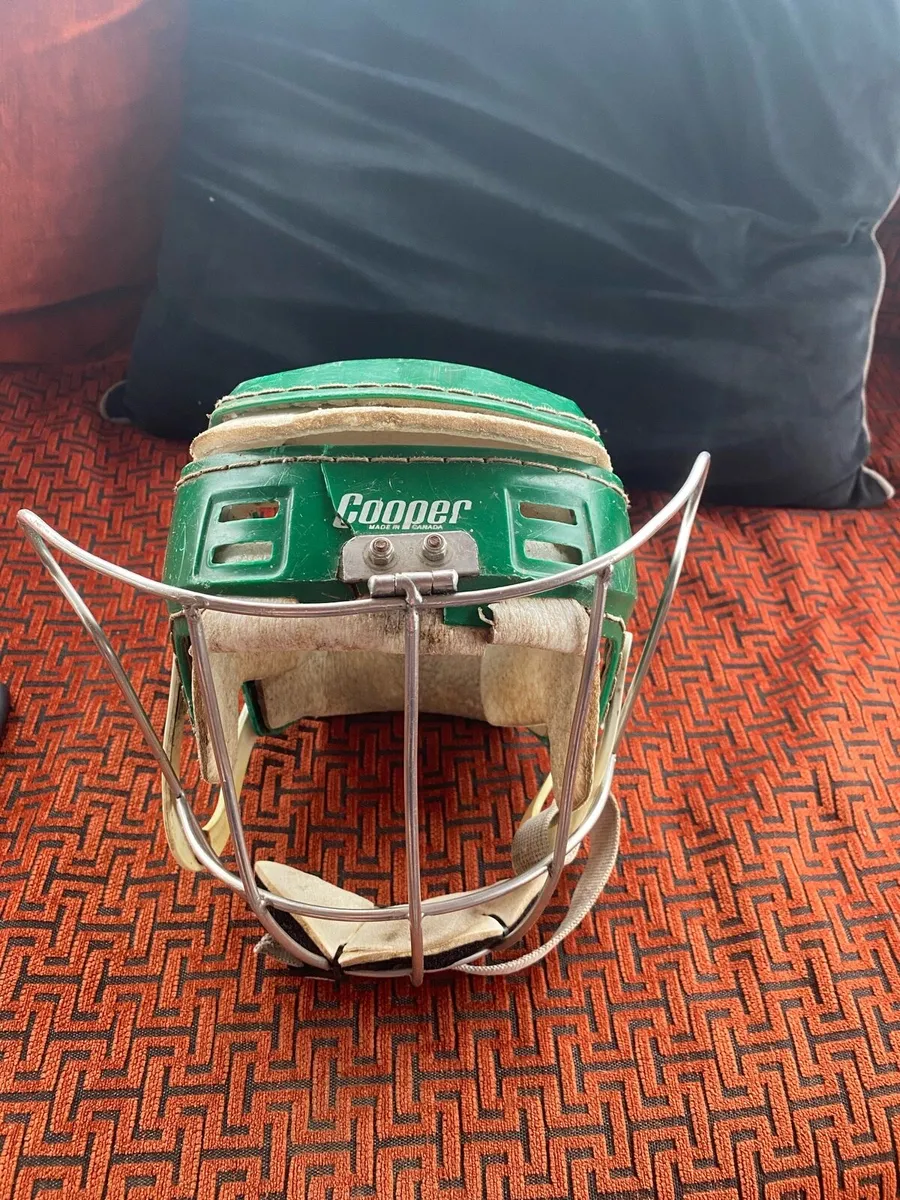 Green Old style cooper helmet - Image 1