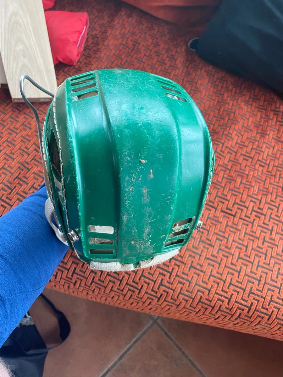 Green Old style cooper helmet - Image 3