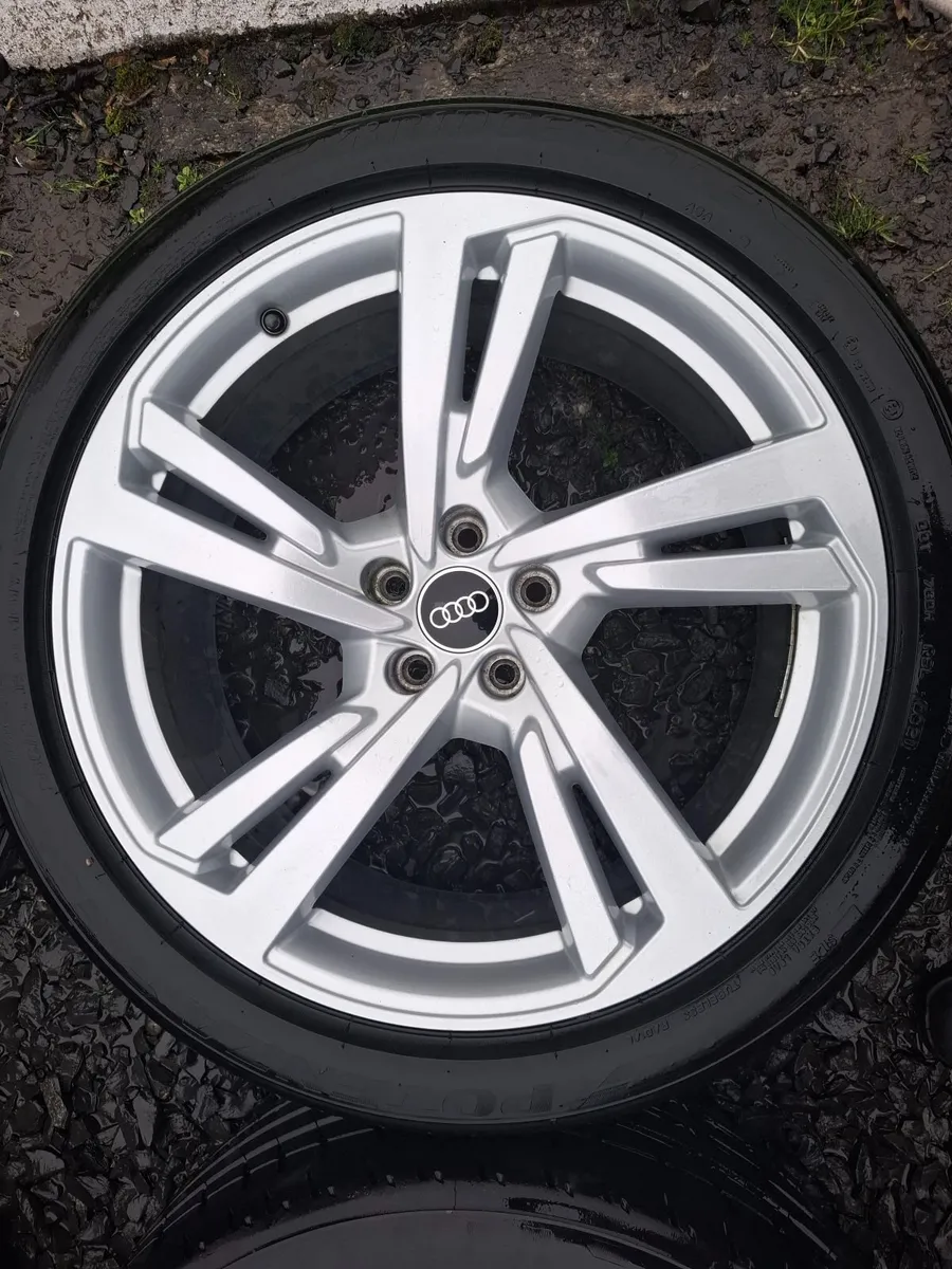 20" Genuine Audi S Line Alloys with tyres - Image 1