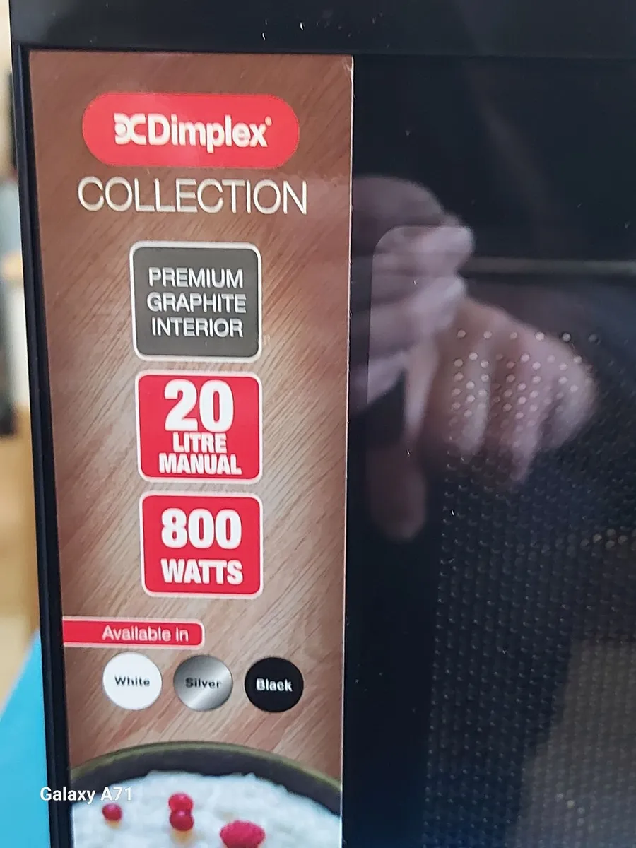Dimplex Microwave Oven, Model 980533, 20 Ltr 80Wat - Image 3