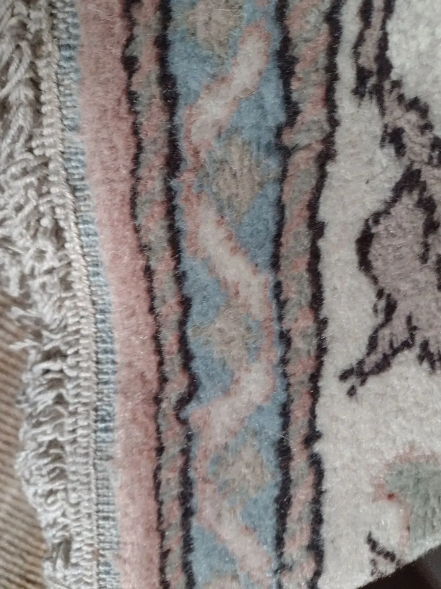 Vintage 100% wool turkey rug handmade - Image 4