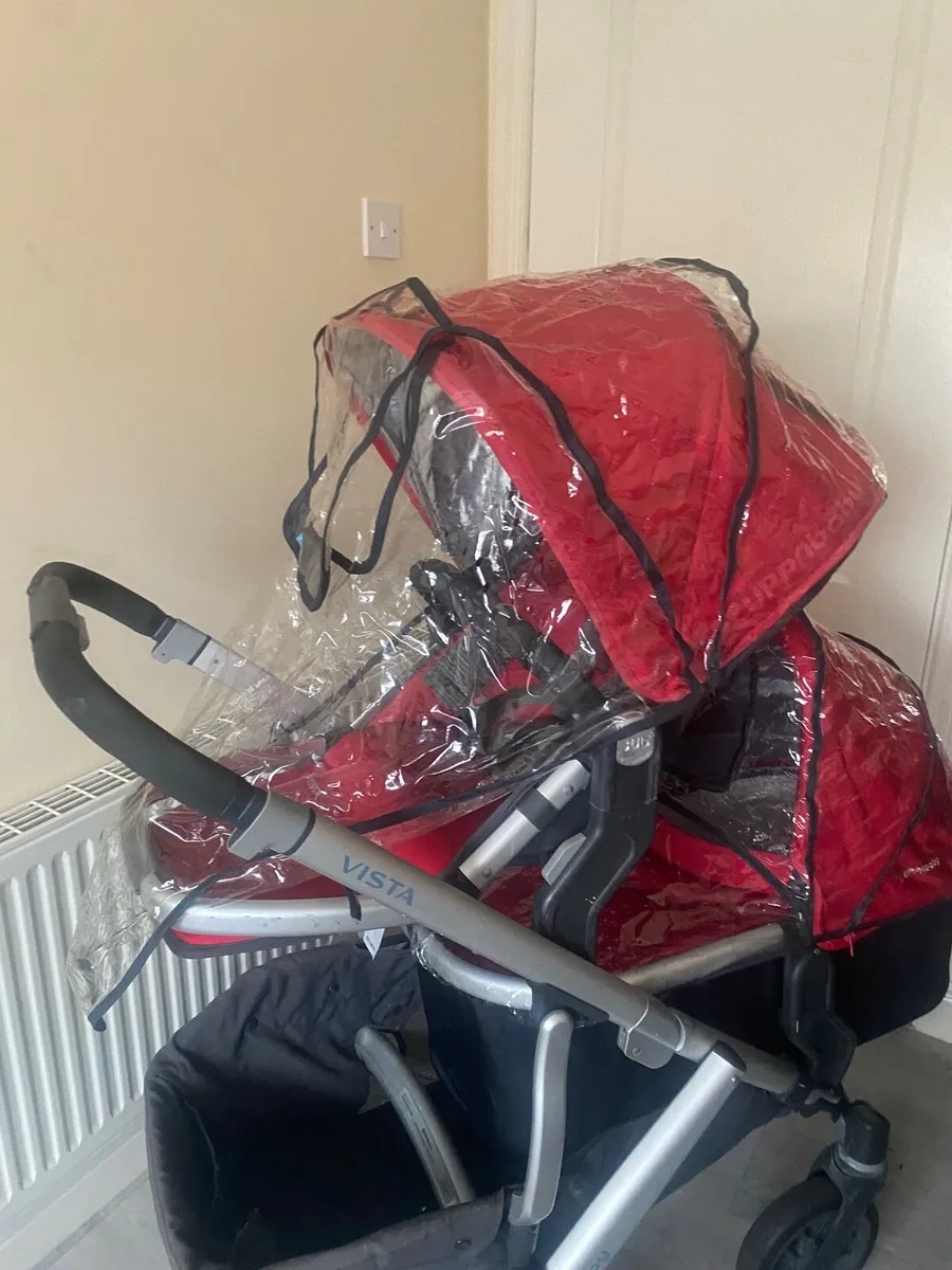 Uppababy vista double buggy/pram - Image 3