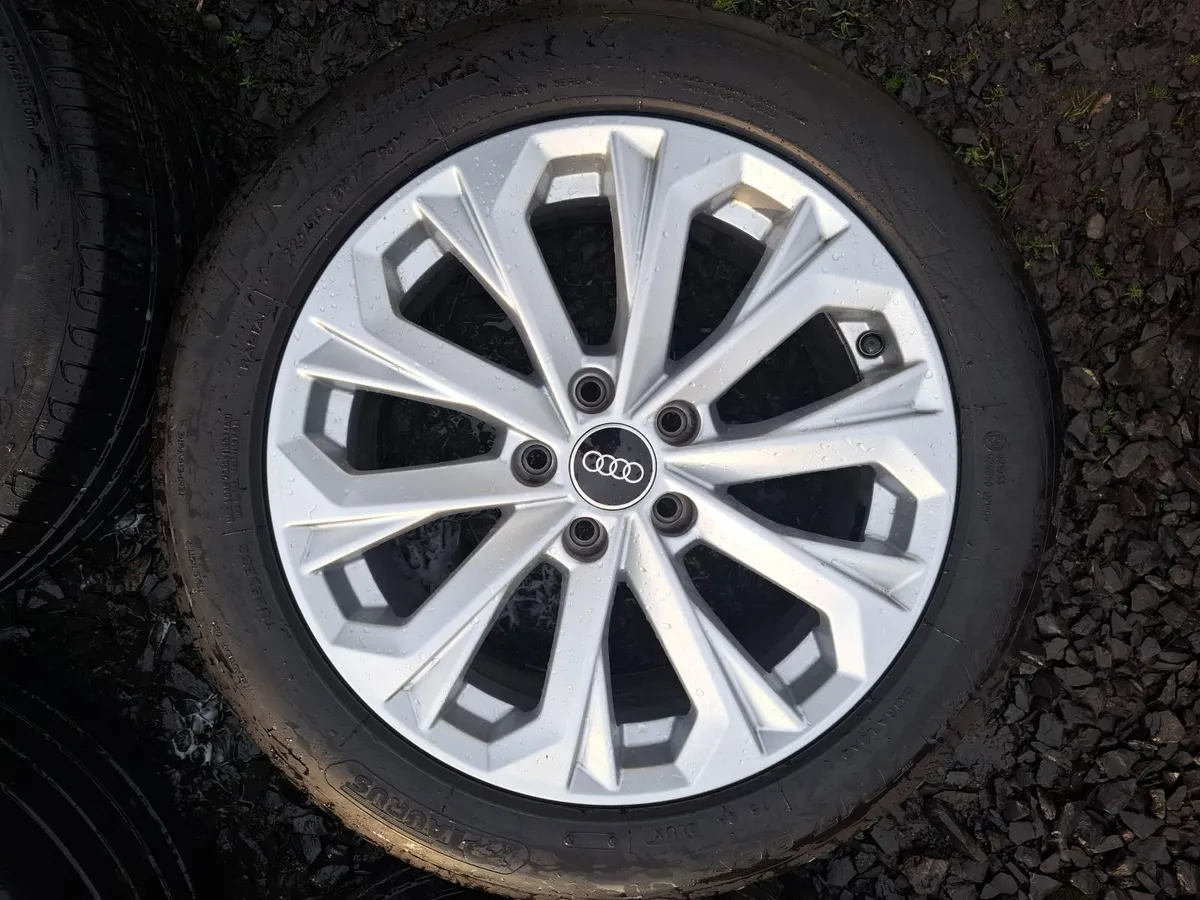 17" Genuine Audi Alloys with tyres - Image 2