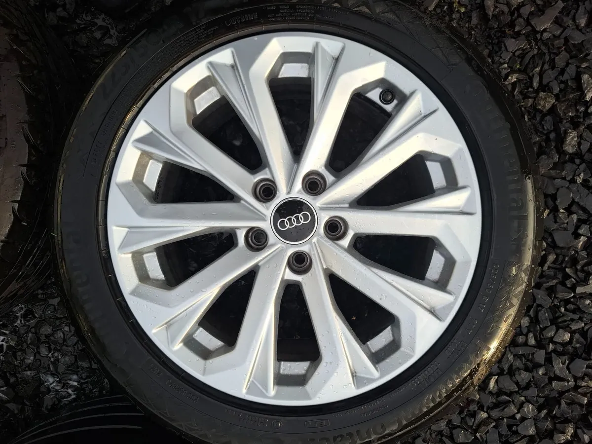17" Genuine Audi Alloys with tyres - Image 3