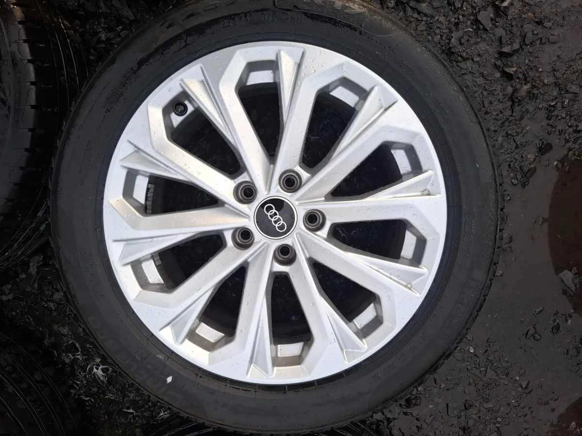 17" Genuine Audi Alloys with tyres - Image 4