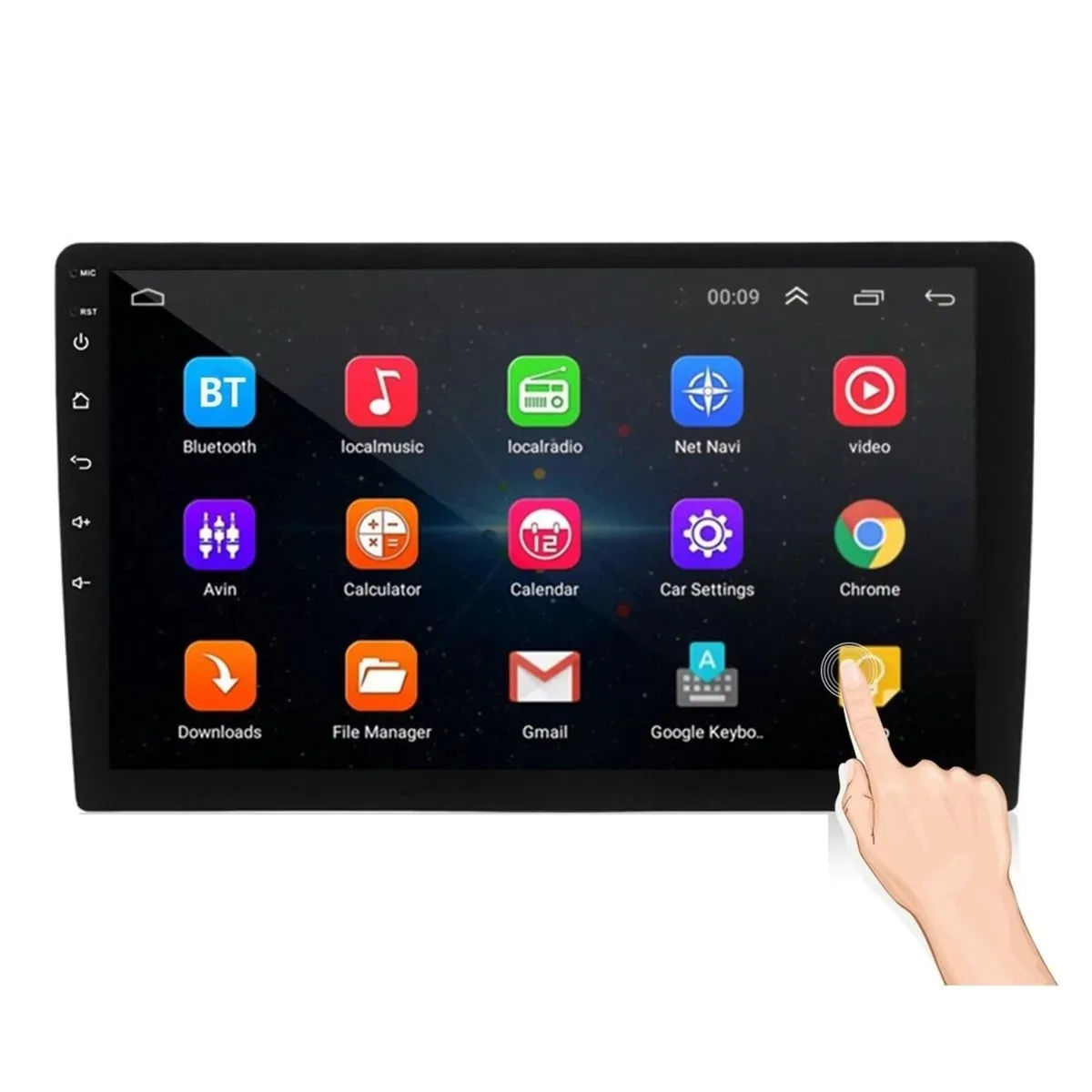 Android Car Radio 10.1" Screen 2+32GB GPS WiFi - Image 1