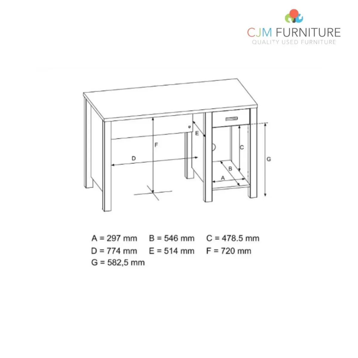 BRAND NEW AMAZON STUDY DESK @ CJM - Image 2
