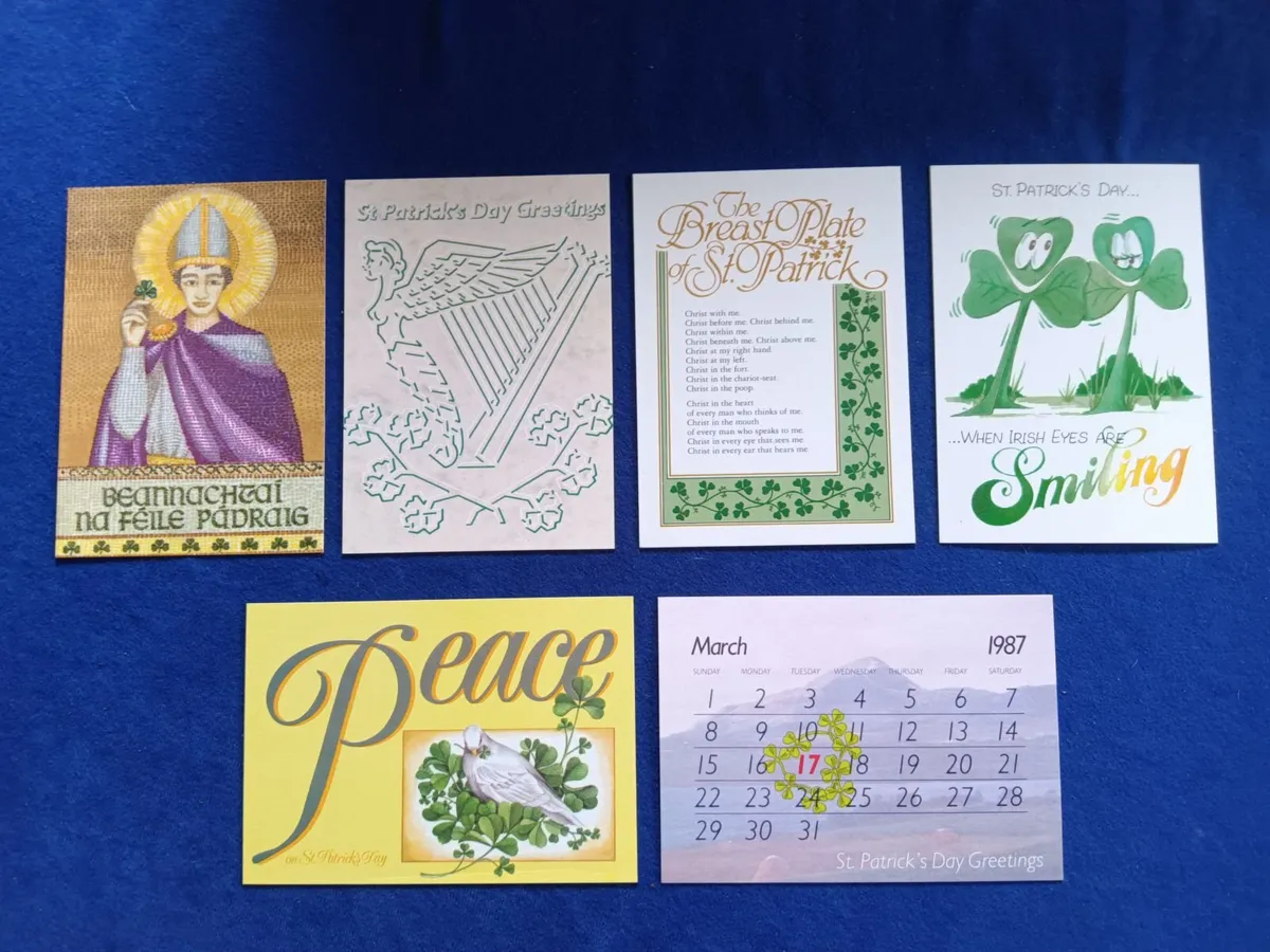1987 St.Patrick's Day Cards - Image 1