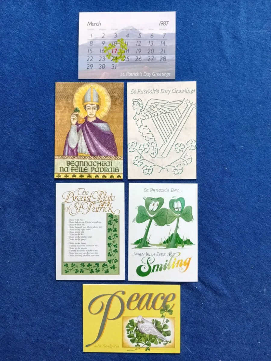 1987 St.Patrick's Day Cards - Image 2